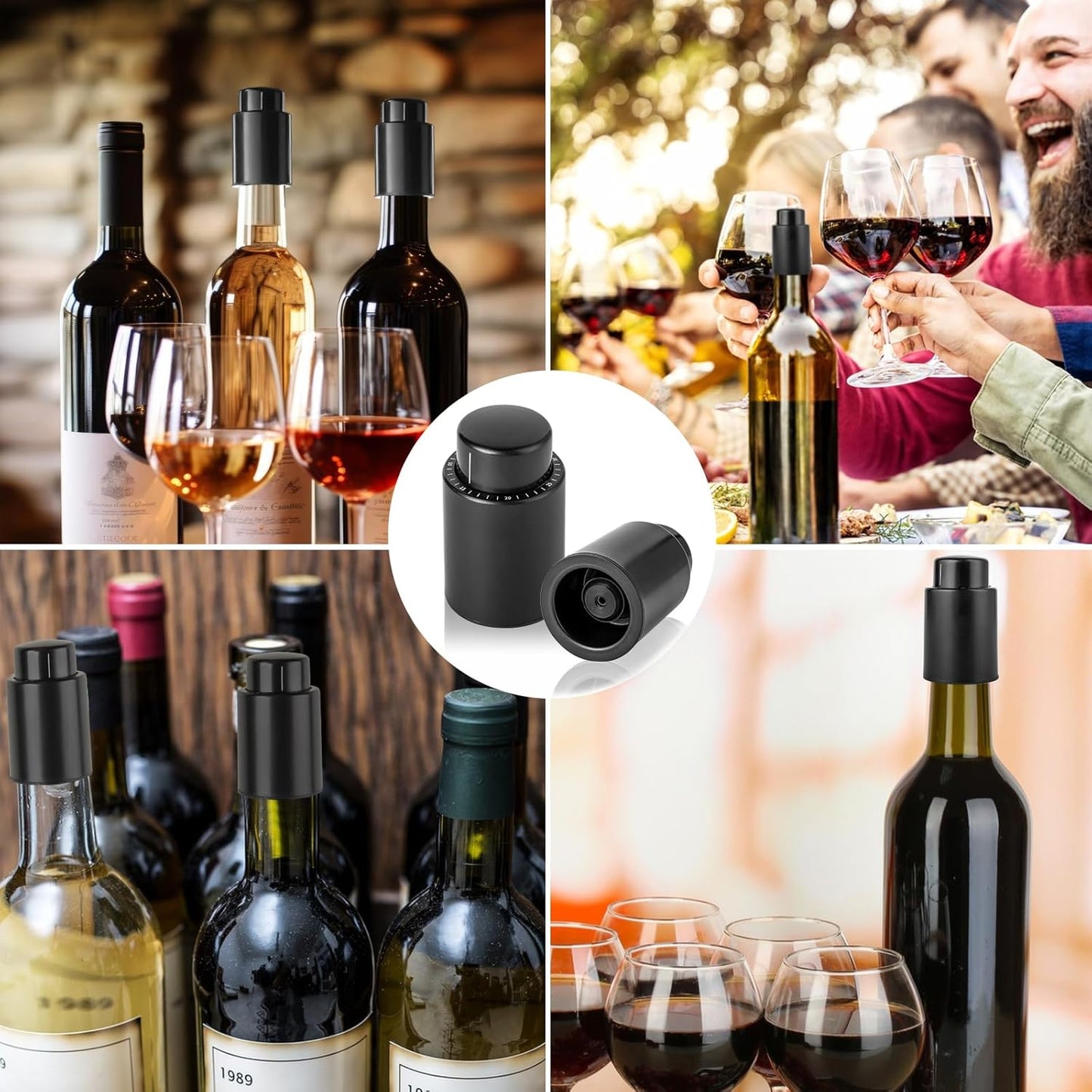 Vacuum Wine Bottle Stopper