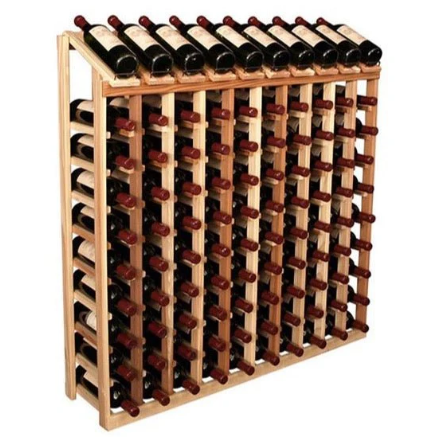 Natural Bamboo Wooden Wine Rack (72 Bottles)