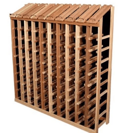 Natural Bamboo Wooden Wine Rack (72 Bottles)